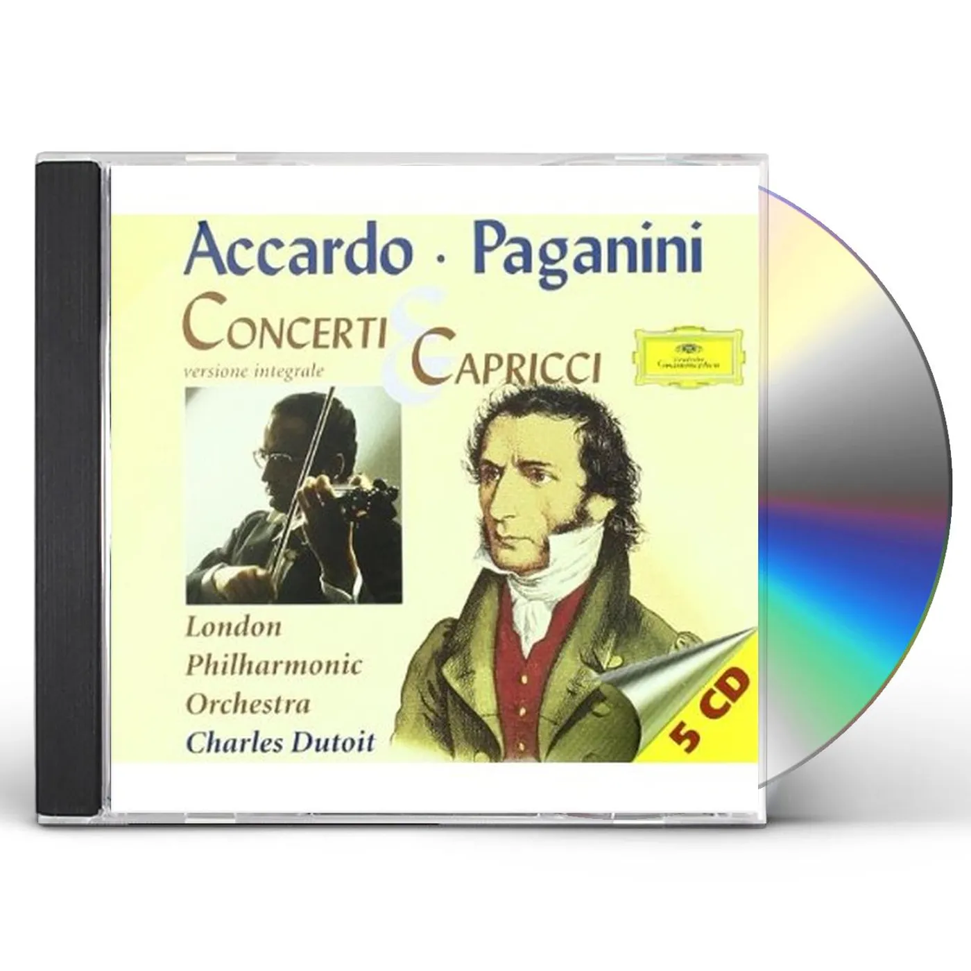Paganini CAPRICCI N. 1-24/CONC. VL.ACCARDO/DUTOIT/LPO CD