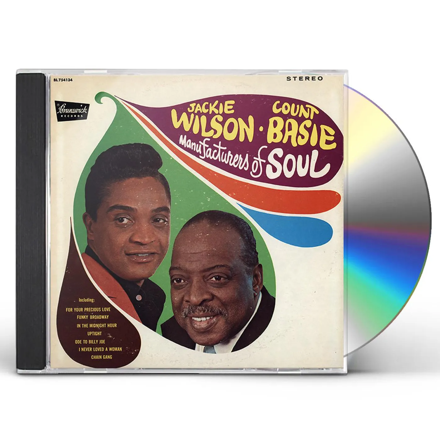 Jackie Wilson / Count Basie MANUFACTURERS OF SOUL CD