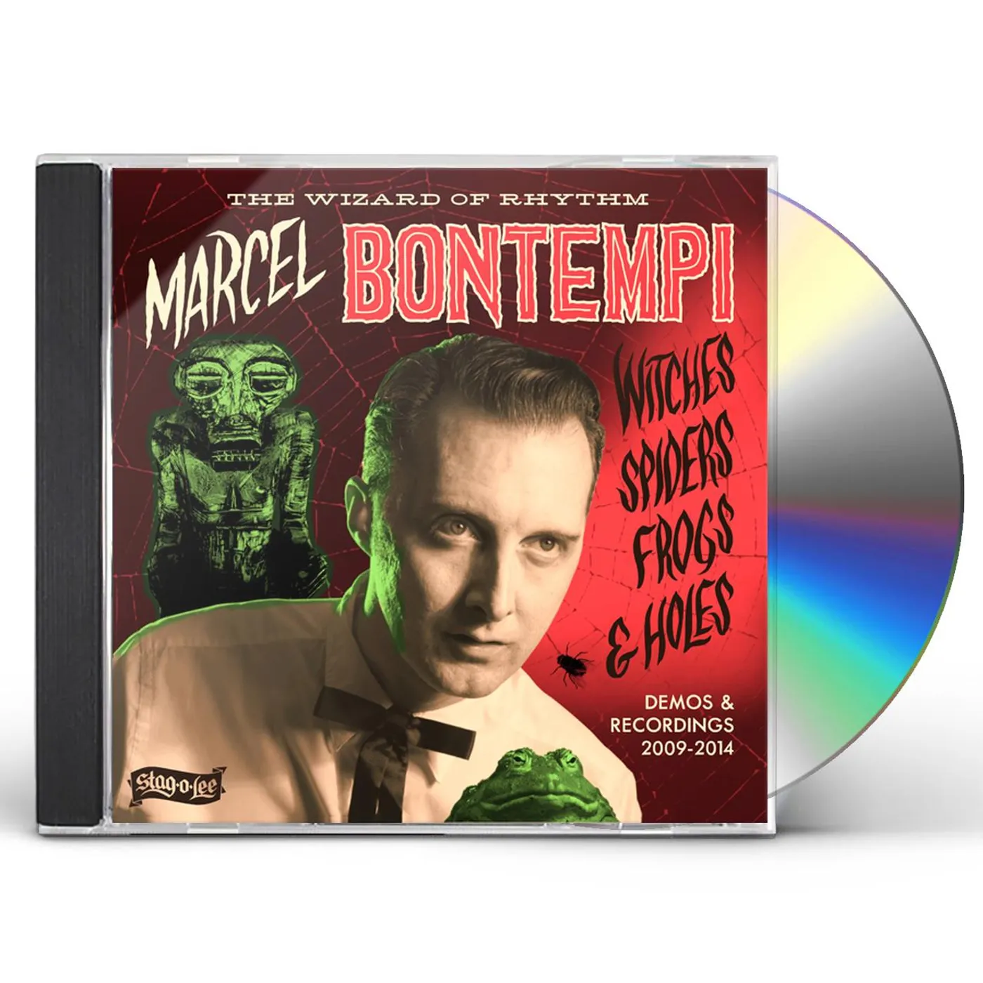 Marcel Bontempi WITCHES SPIDERS FROGS & HOLES: DEMOS & RECORDINGS CD