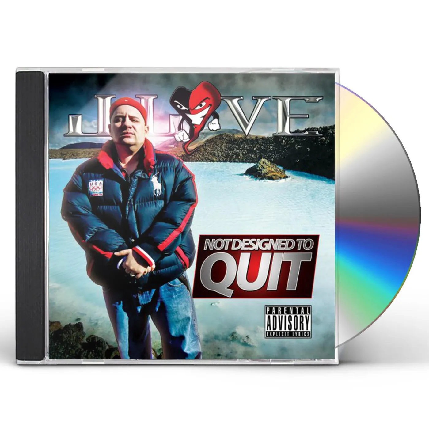 J-Love NOT DESIGNED TO QUIT CD