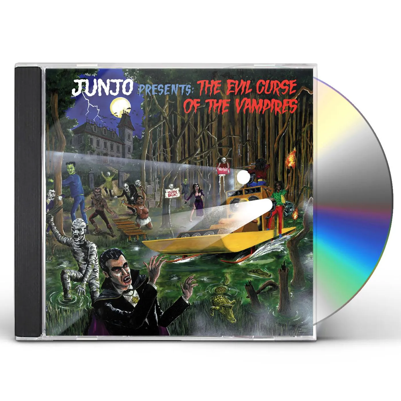 Henry Junjo Lawes JUNJO PRESENTS: THE EVIL CURSE OF THE VAMPIRES CD