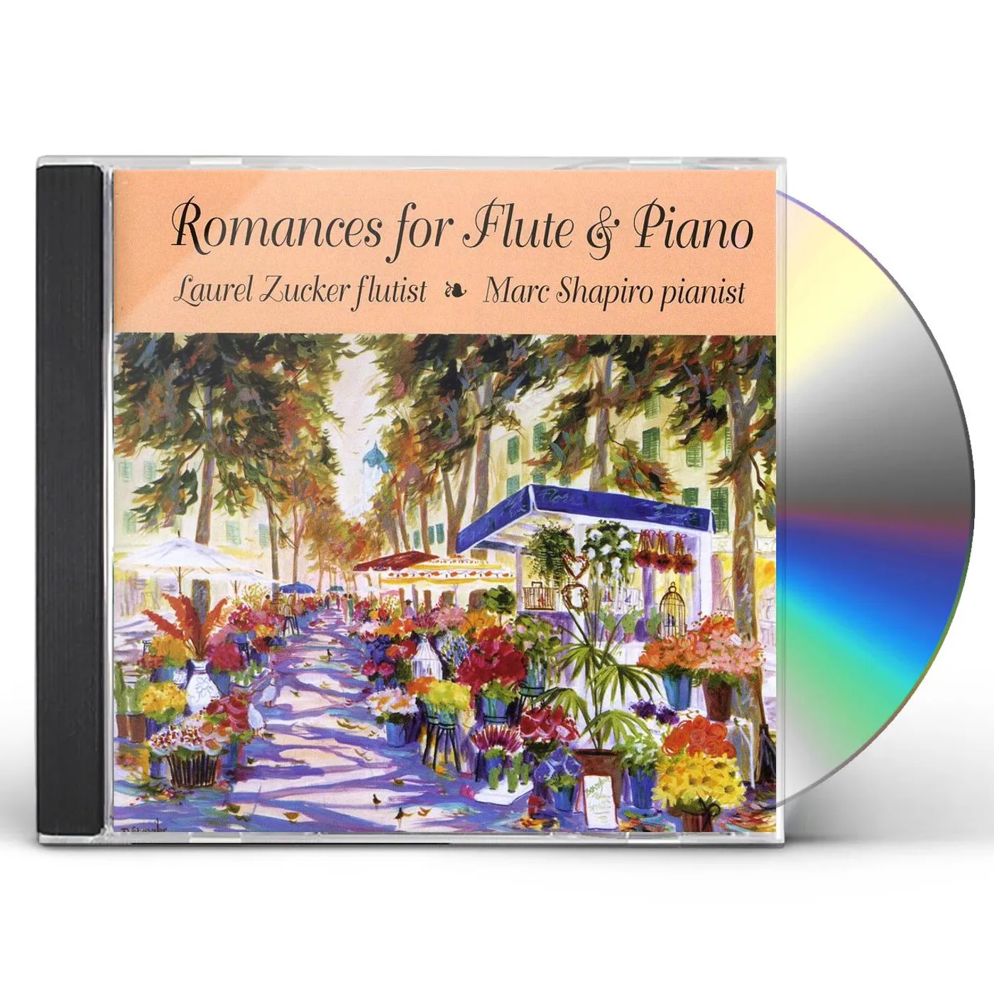 Laurel Zucker ROMANCES FOR FLUTE & PIANO CD