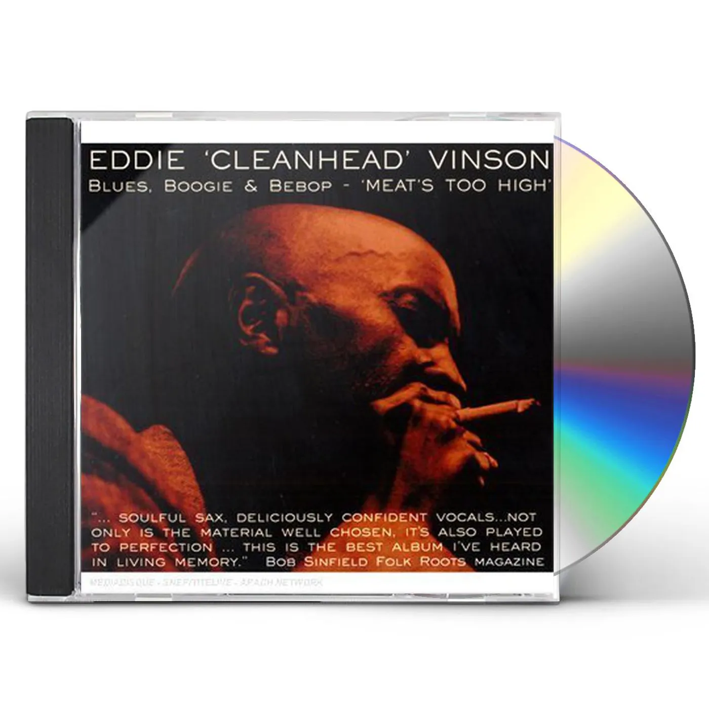 Eddie "Cleanhead" Vinson BLUES BOOGIE & BEBO: MEAT'S TOO HIGH CD