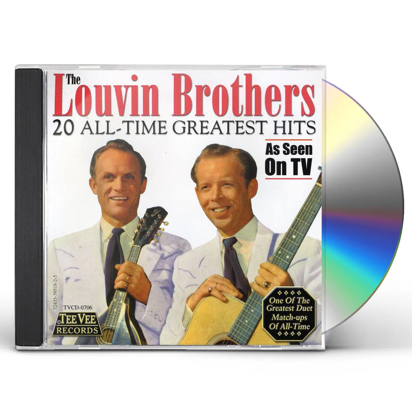 The Louvin Brothers 20 ALL TIME GREATEST HITS CD