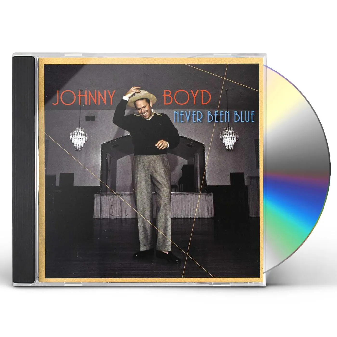 Johnny Boyd NEVER BEEN BLUE CD