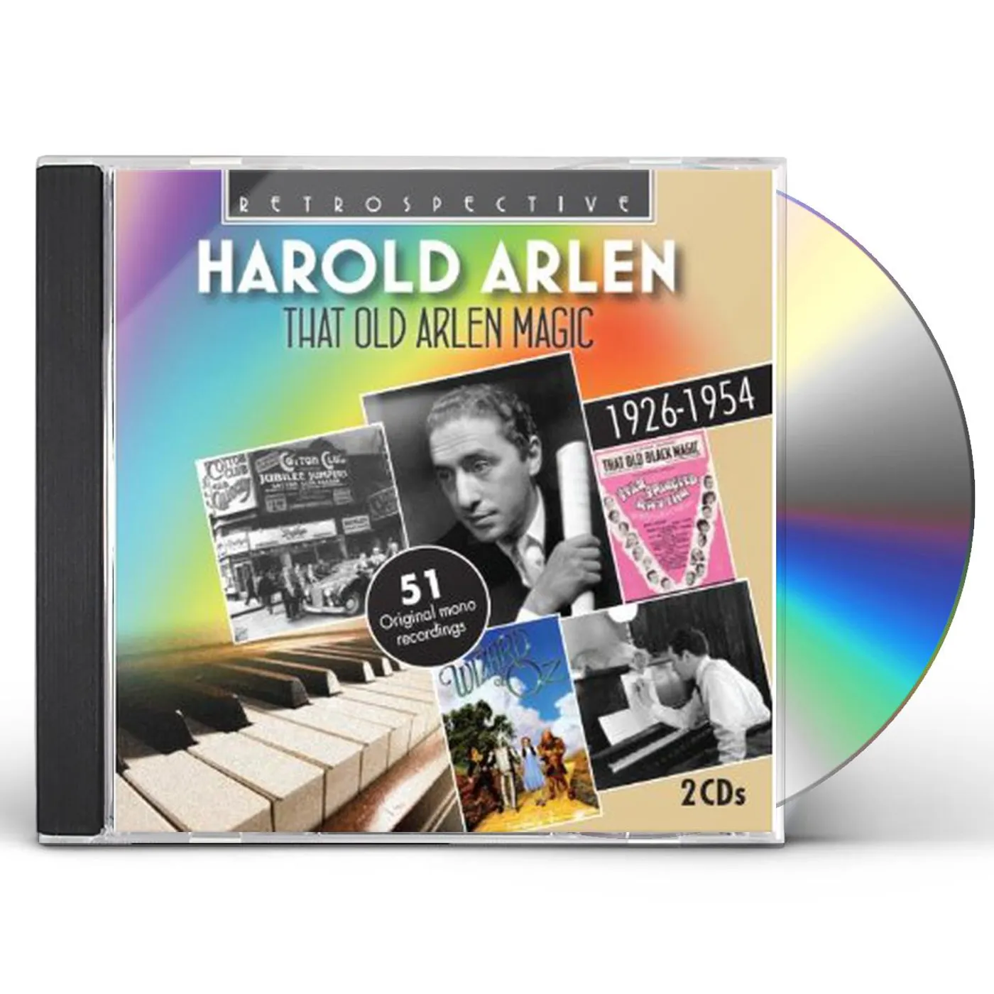 Harold Arlen THAT OLD ARLEN MAGIC 1926-54 ALL ORIGINAL MONO REC CD