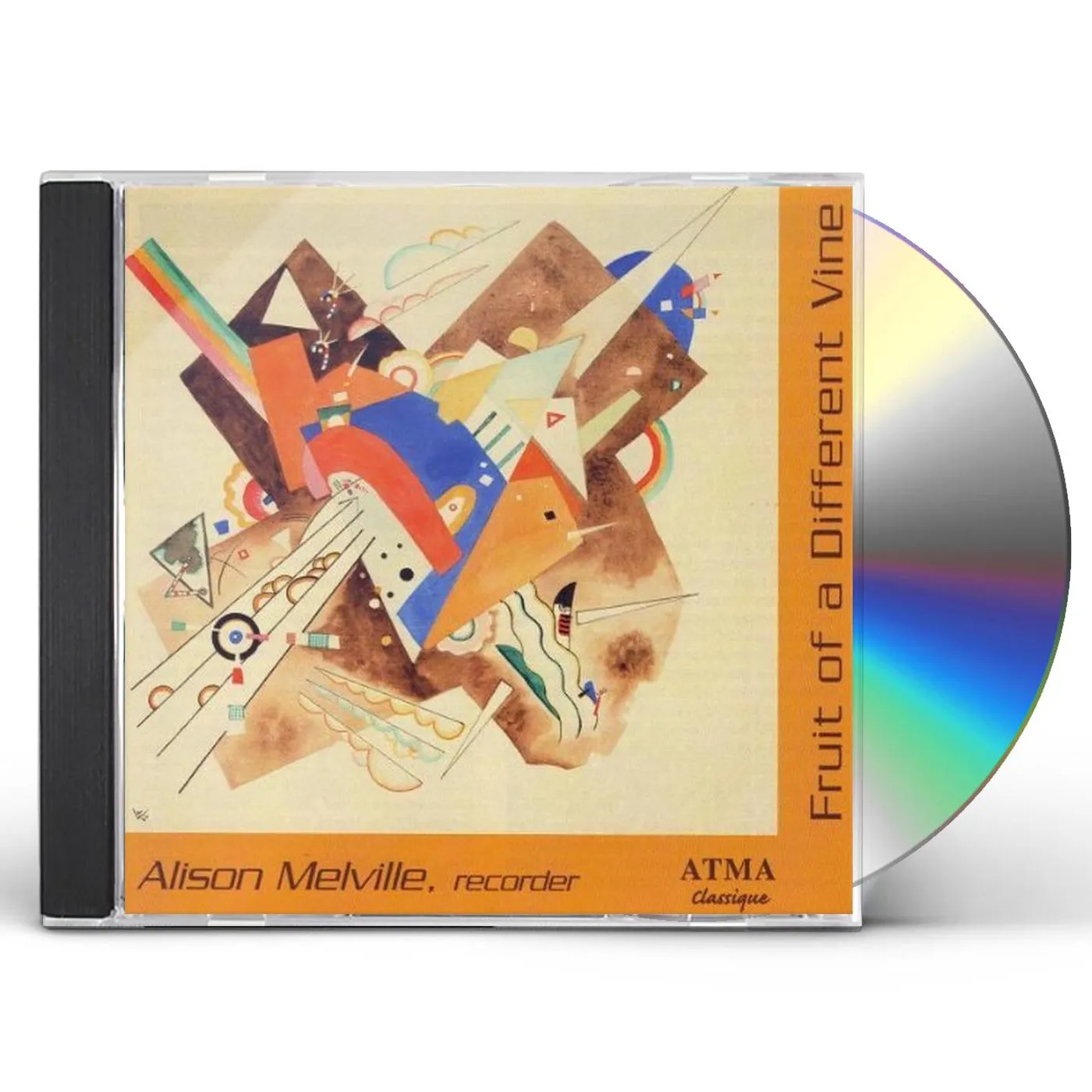 Alison Melville FRUIT OF A DIFFERENT VINE: MODERN RECORDER WORKS CD