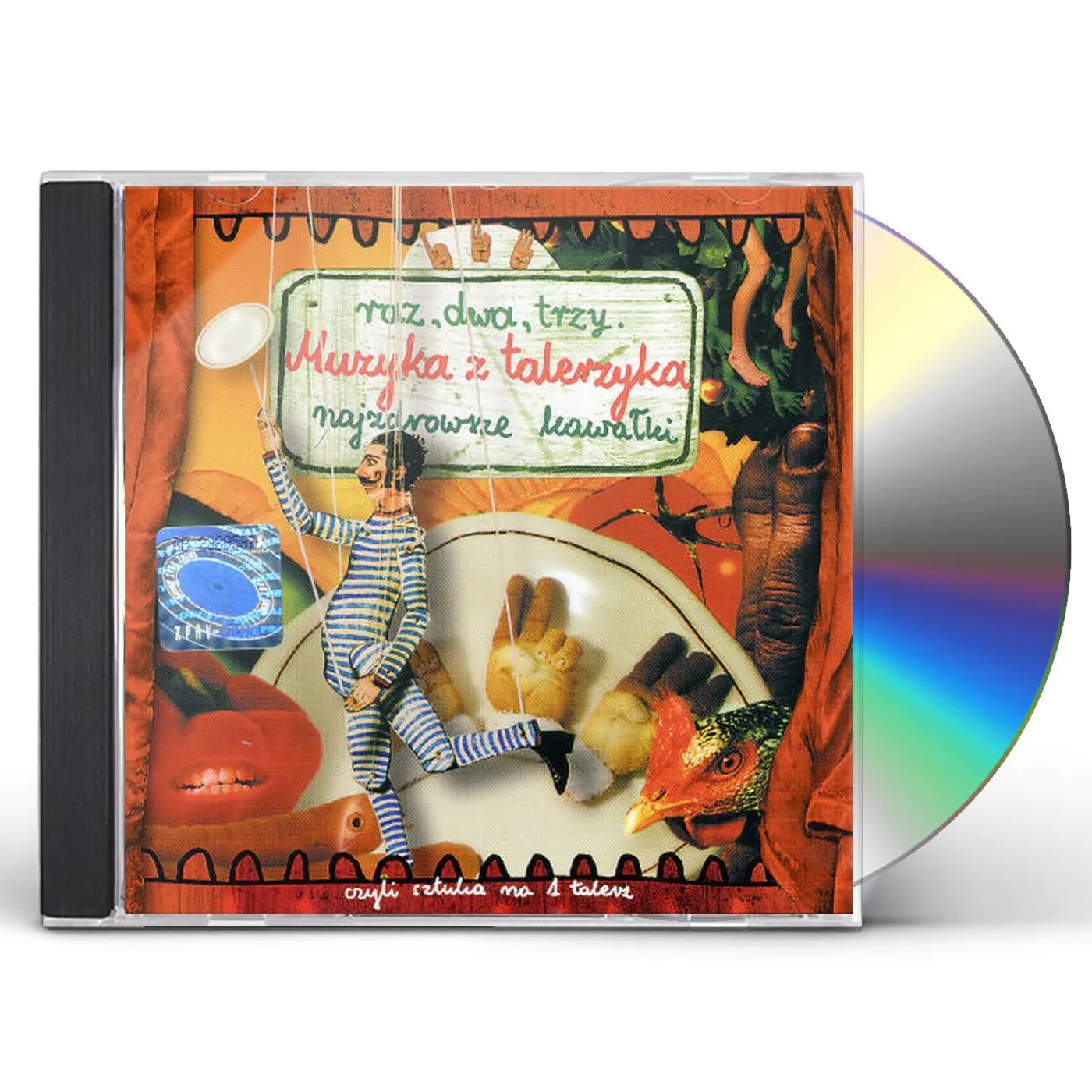 Raz Dwa Trzy MUZYKA Z TALERZYKA CD