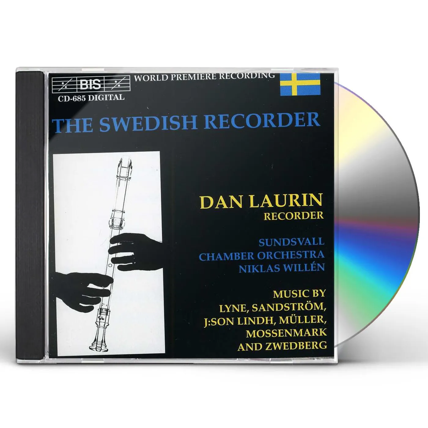 Dan Laurin SWEDISH RECORDER CD
