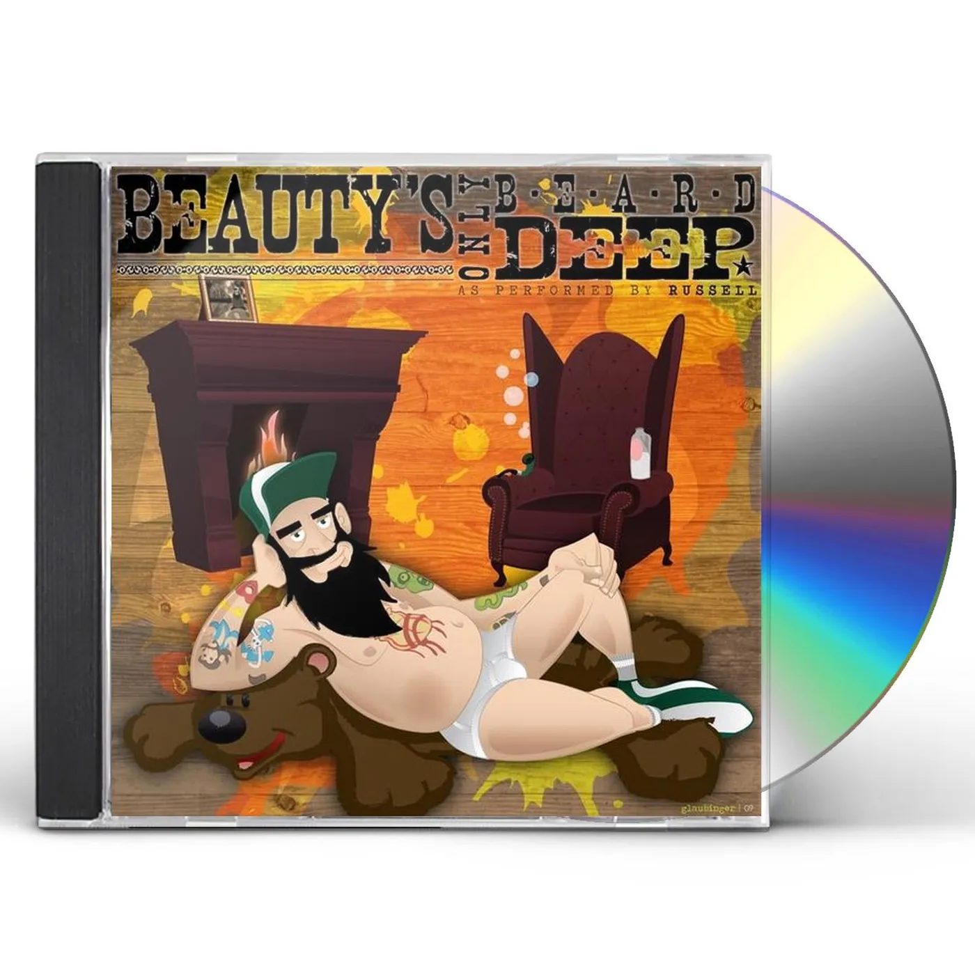 RUSSELL! BEAUTY'S ONLY BEARD DEEP CD