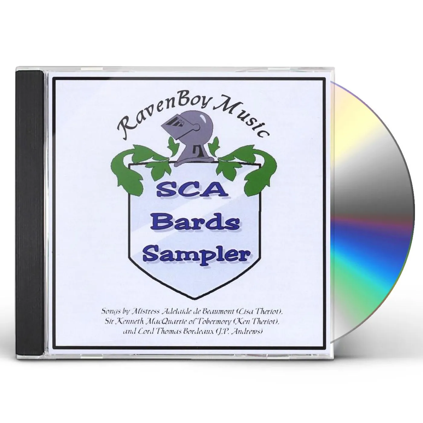 Raven Boy Music Artists RAVEN BOY MUSIC BARDS SAMPLER CD