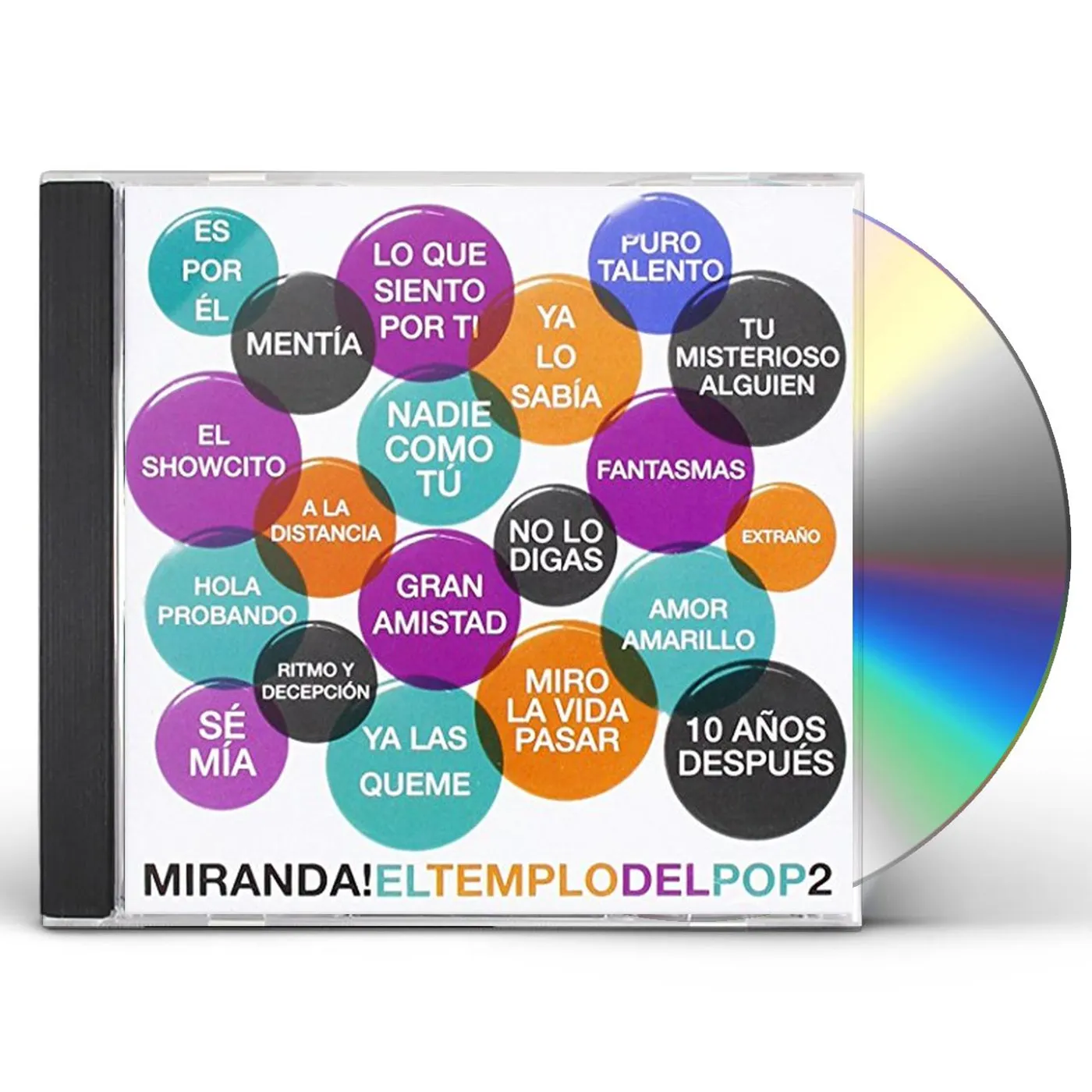 Miranda! EL TEMPLO DEL POP 2 CD