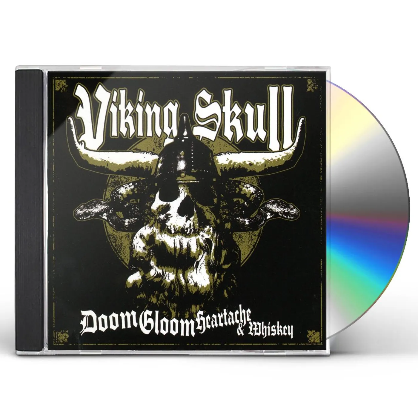 Viking Skull DOOM GLOOM HEARTACHE & WHISKEY CD