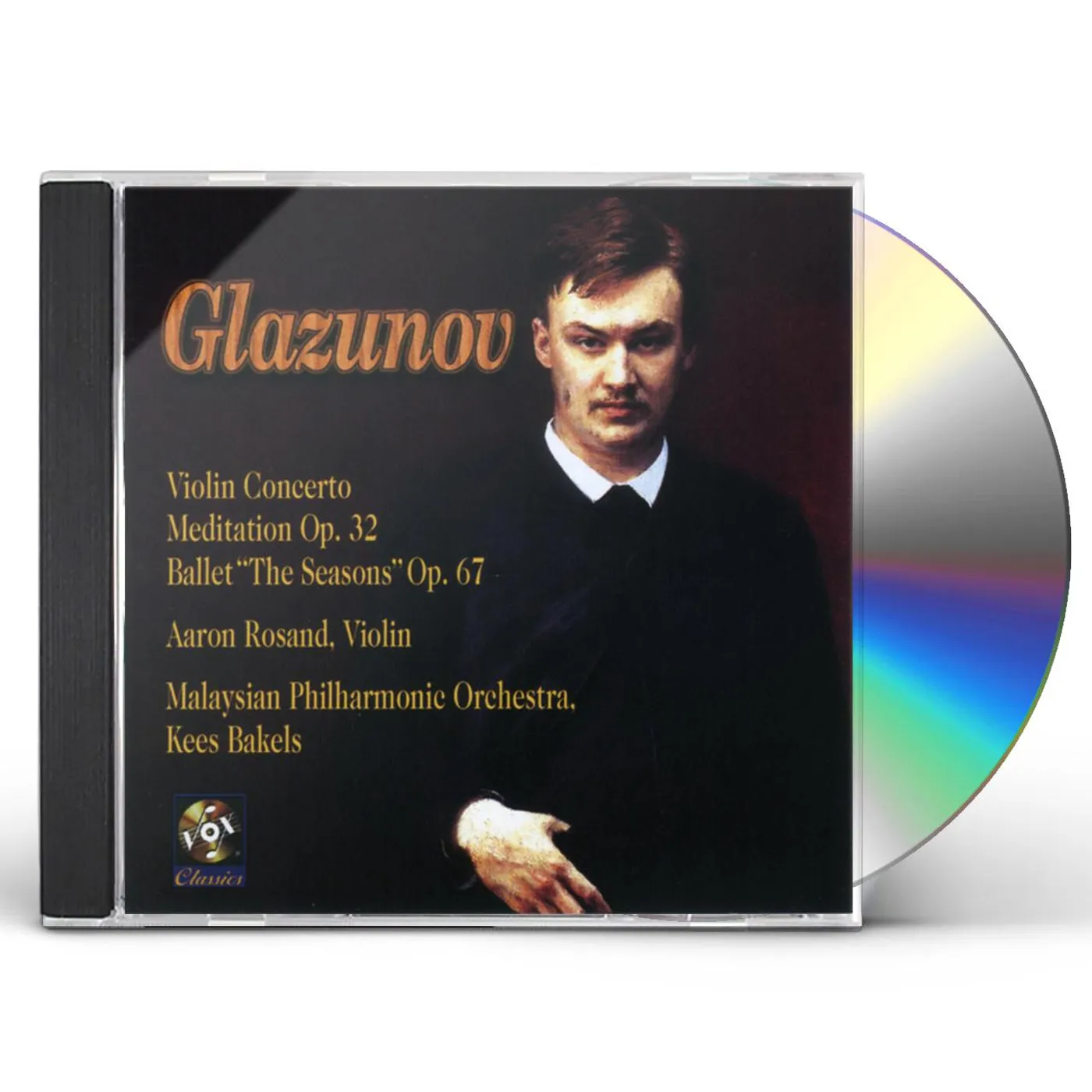 Aaron Rosand GLAZUNOV CONCERTO: MEDITATION SEASONS CD