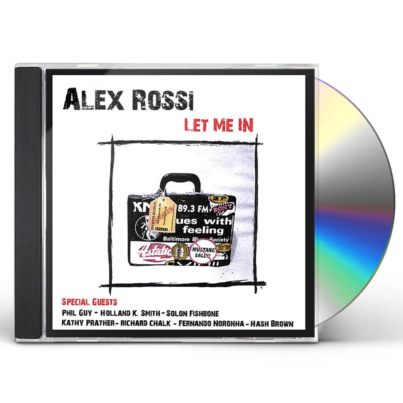 Alex Rossi LET ME IN CD