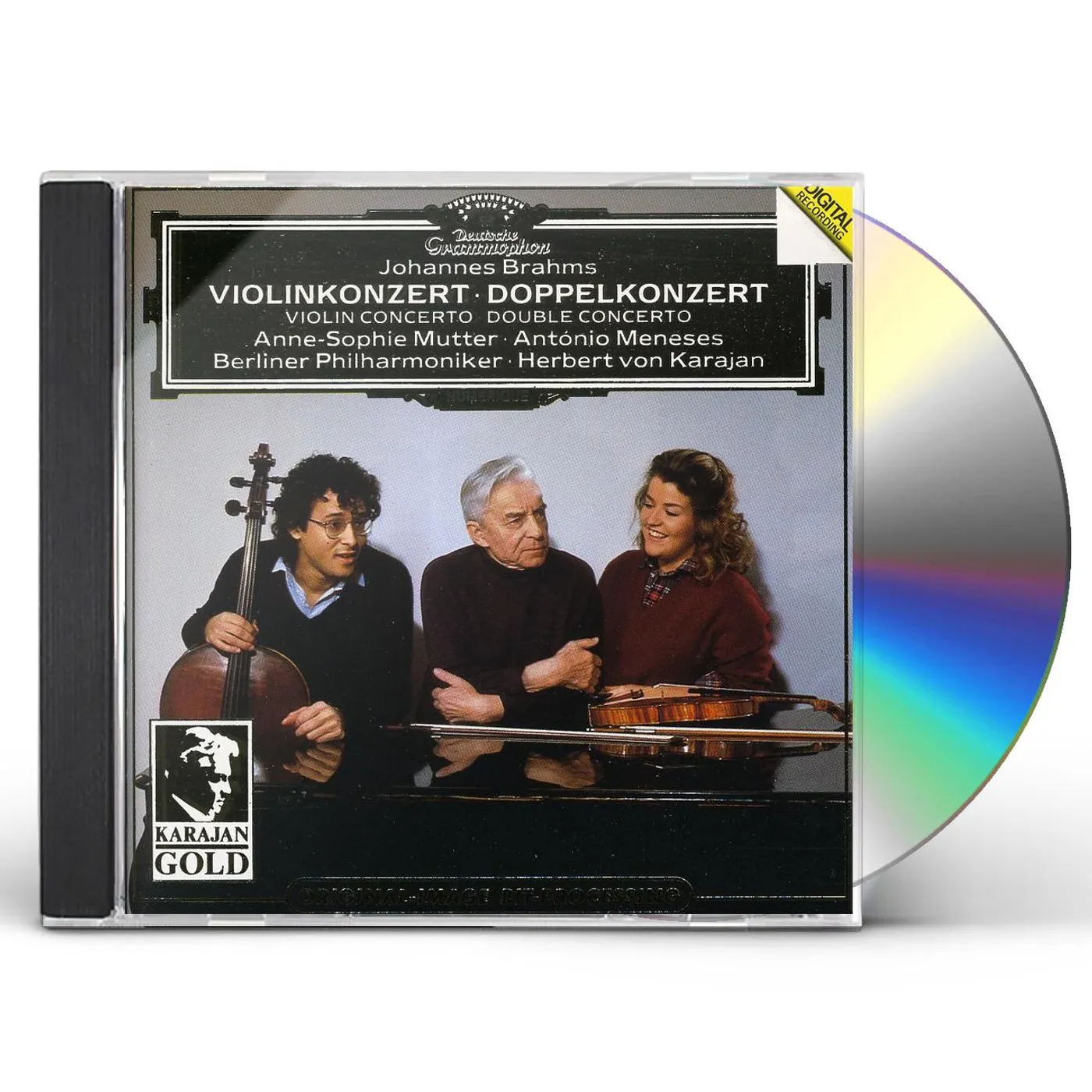 J. Brahms CON VN/CON DBL CD