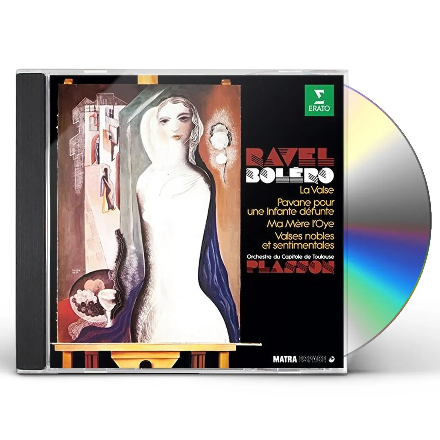 Michel Plasson RAVEL: BOLERO LA VALSE PAVANE POUR CD