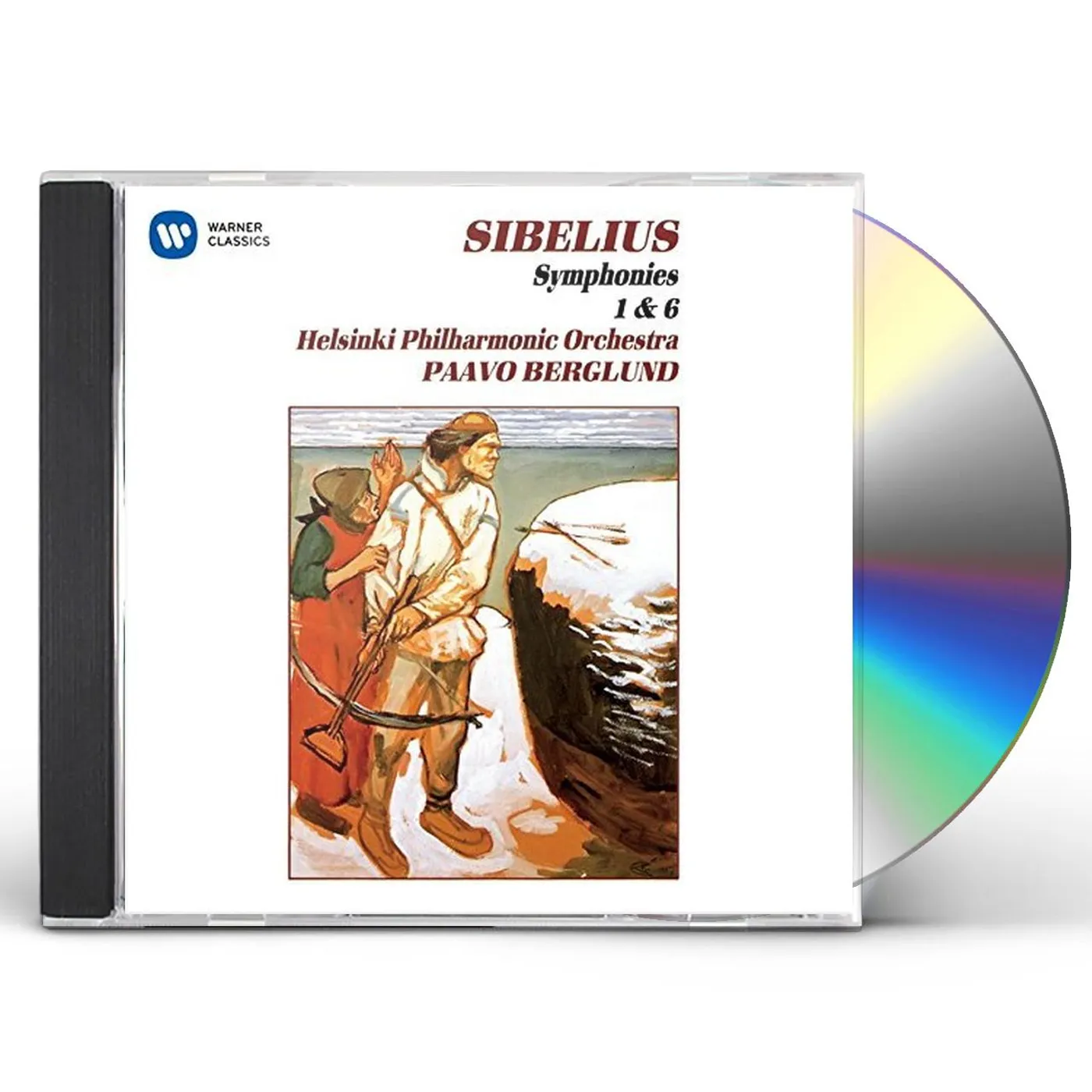 Paavo Berglund SIBELIUS: SYMPHONY NO. 1 & NO. 6 CD