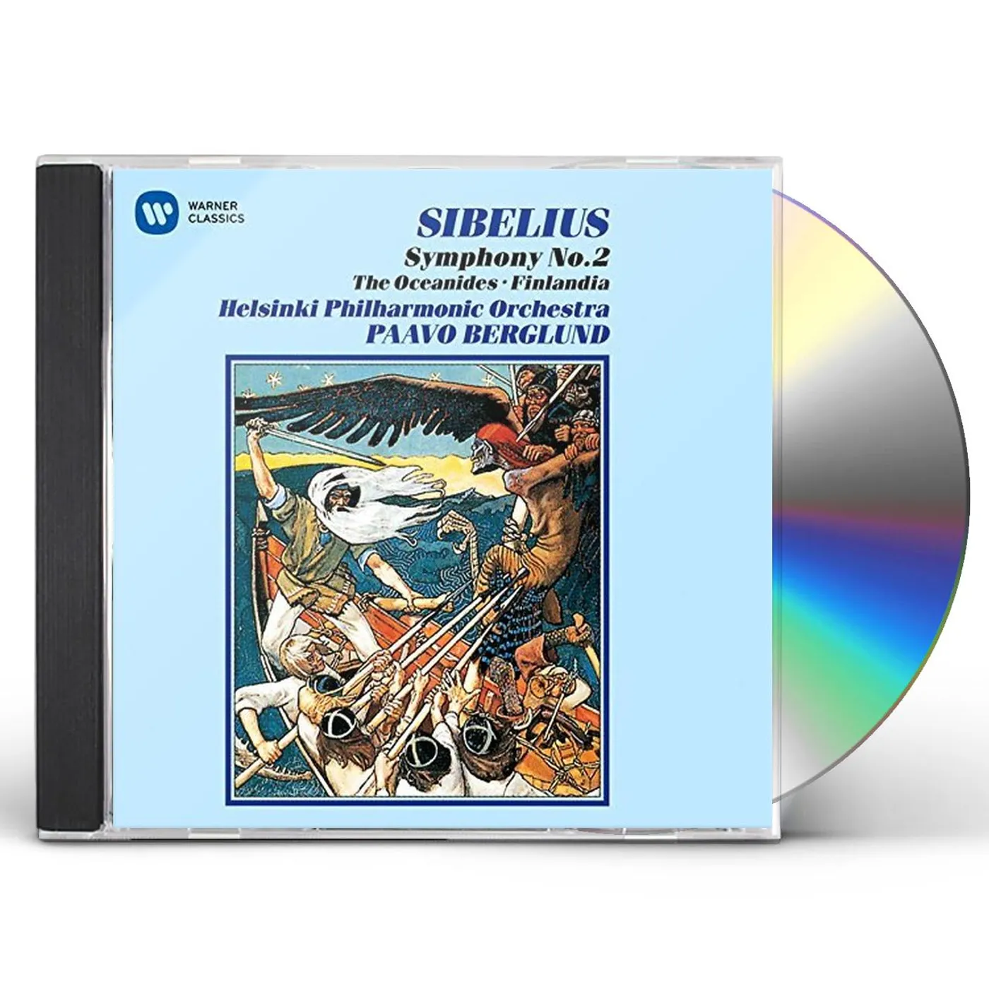 Paavo Berglund SIBELIUS: SYMPHONY NO. 2. FINLANDIA CD