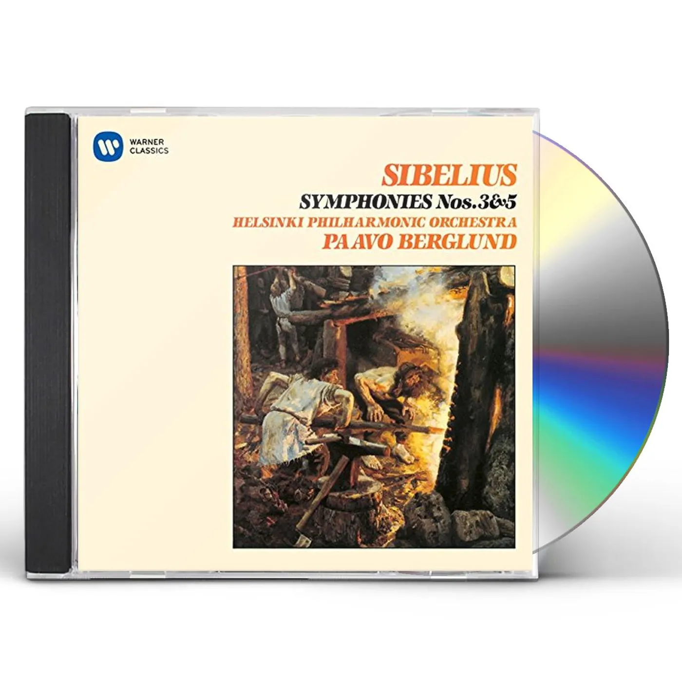Paavo Berglund SIBELIUS: SYMPHONIES NOS. 3 & 5 CD
