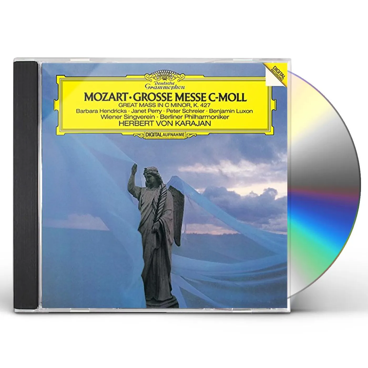 MOZART / HERBERT VON KARAJAN MOZART: GROSSE MESSE C-MOLL. K427 CD