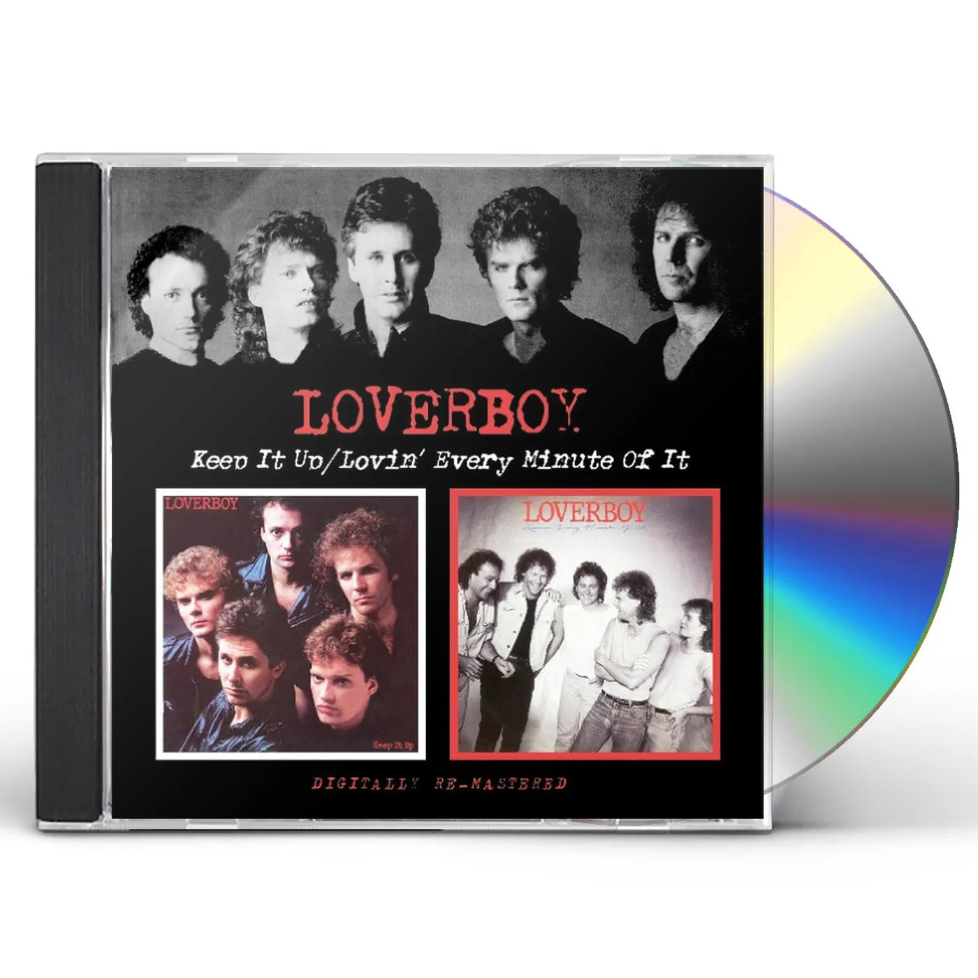 Loverboy KEEP IT UP / LOVIN EVERY MINUTE OF IT (REMASTERED) CD