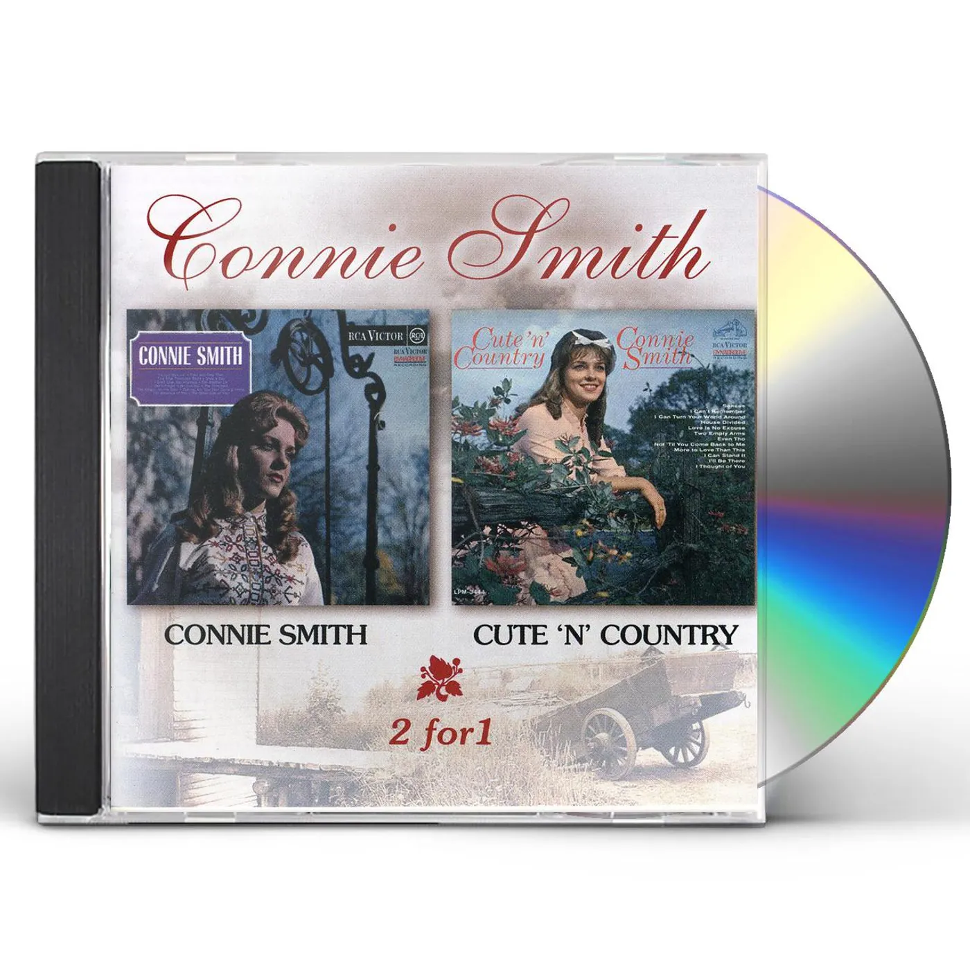 CONNIE SMITH: CUTE N COUNTRY (2 ON 1) CD