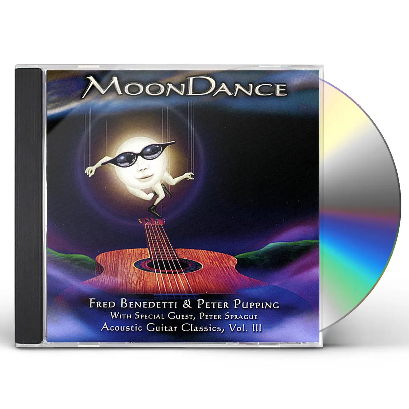 Fred Benedetti MOONDANCE: ACOUSTIC GUITAR CLASSICS 3 CD