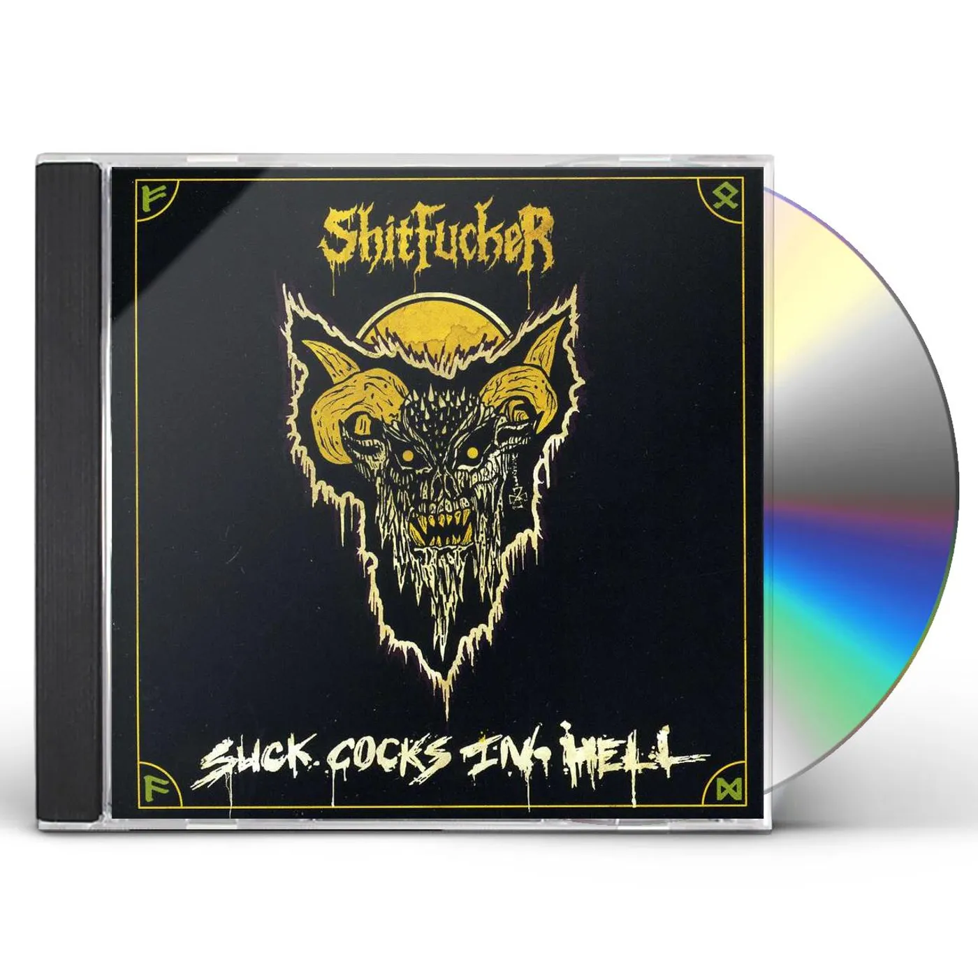 Shitfucker SUCK COCKS IN HELL CD