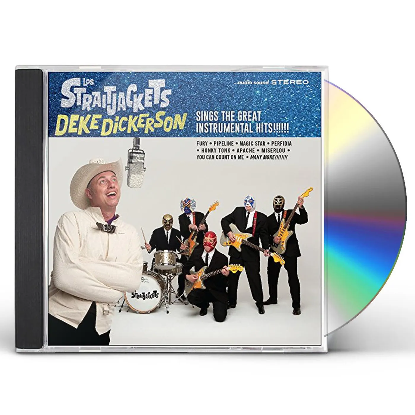 Los Straitjackets DEKE DICKERSON SINGS THE GREAT INSTRUMENTAL HITS CD
