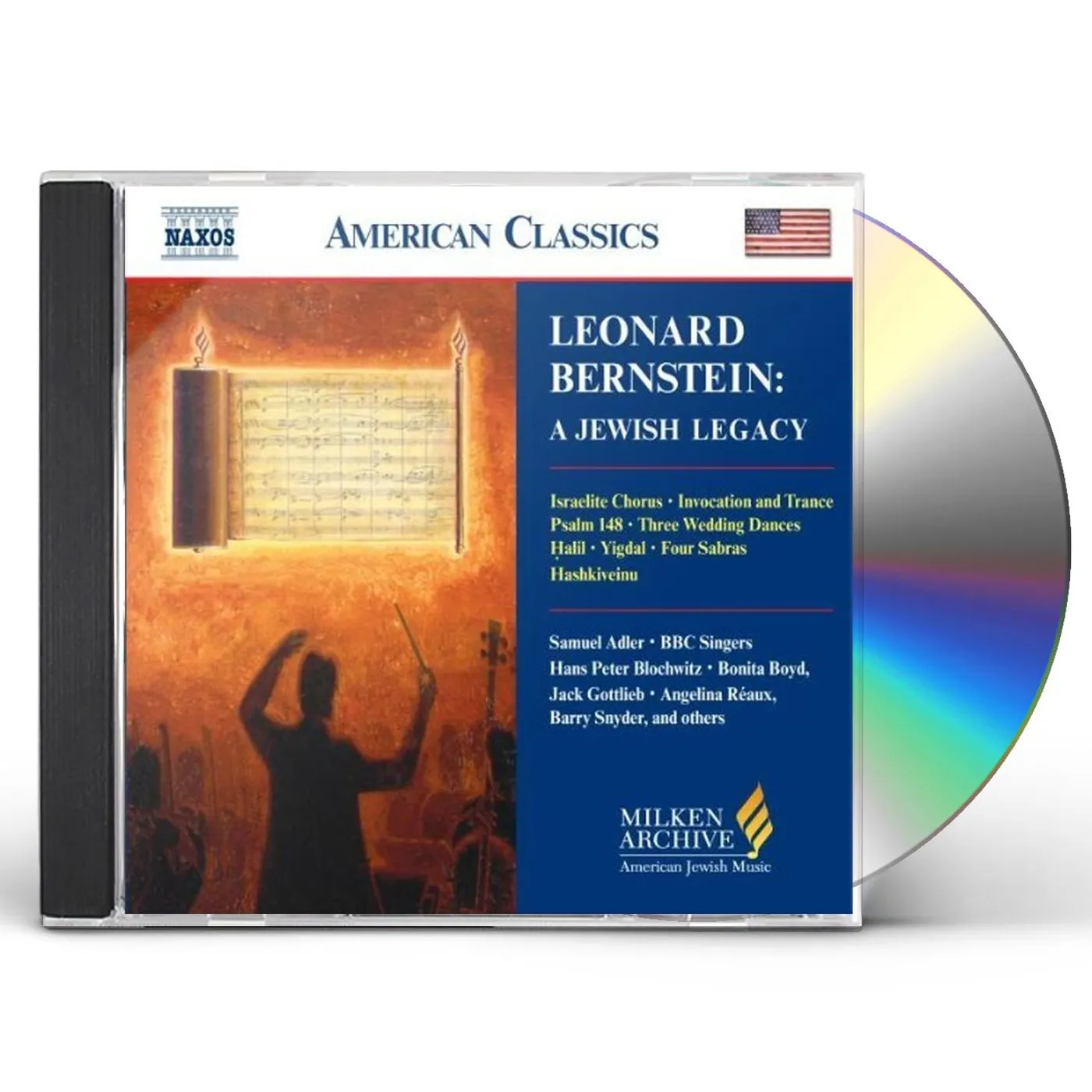 Leonard Bernstein MILKEN ARCH AMERICAN JEWISH MUSIC: JEWISH LEGACY CD
