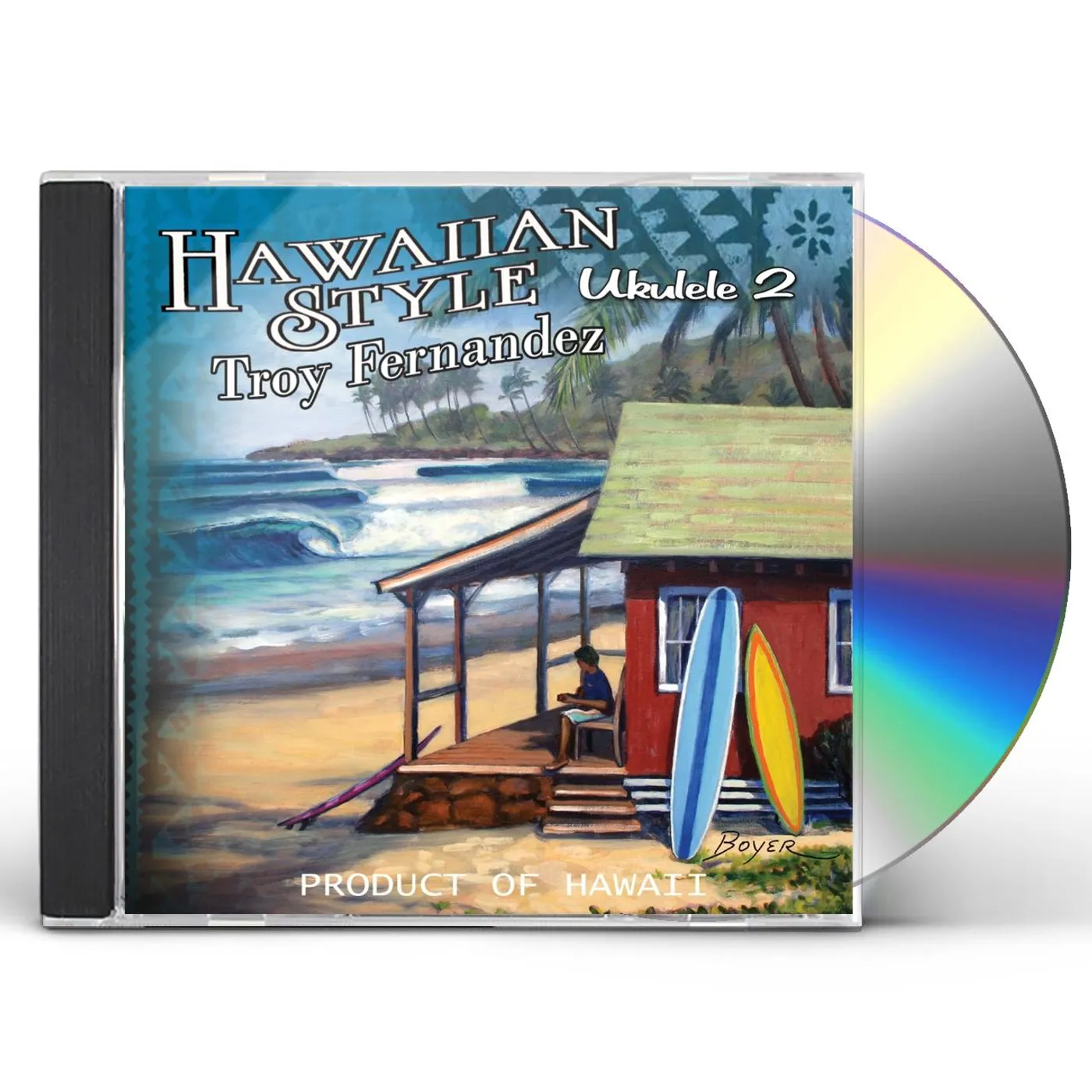 Troy Fernandez HAWAIIAN STYLE UKULELE 2 CD