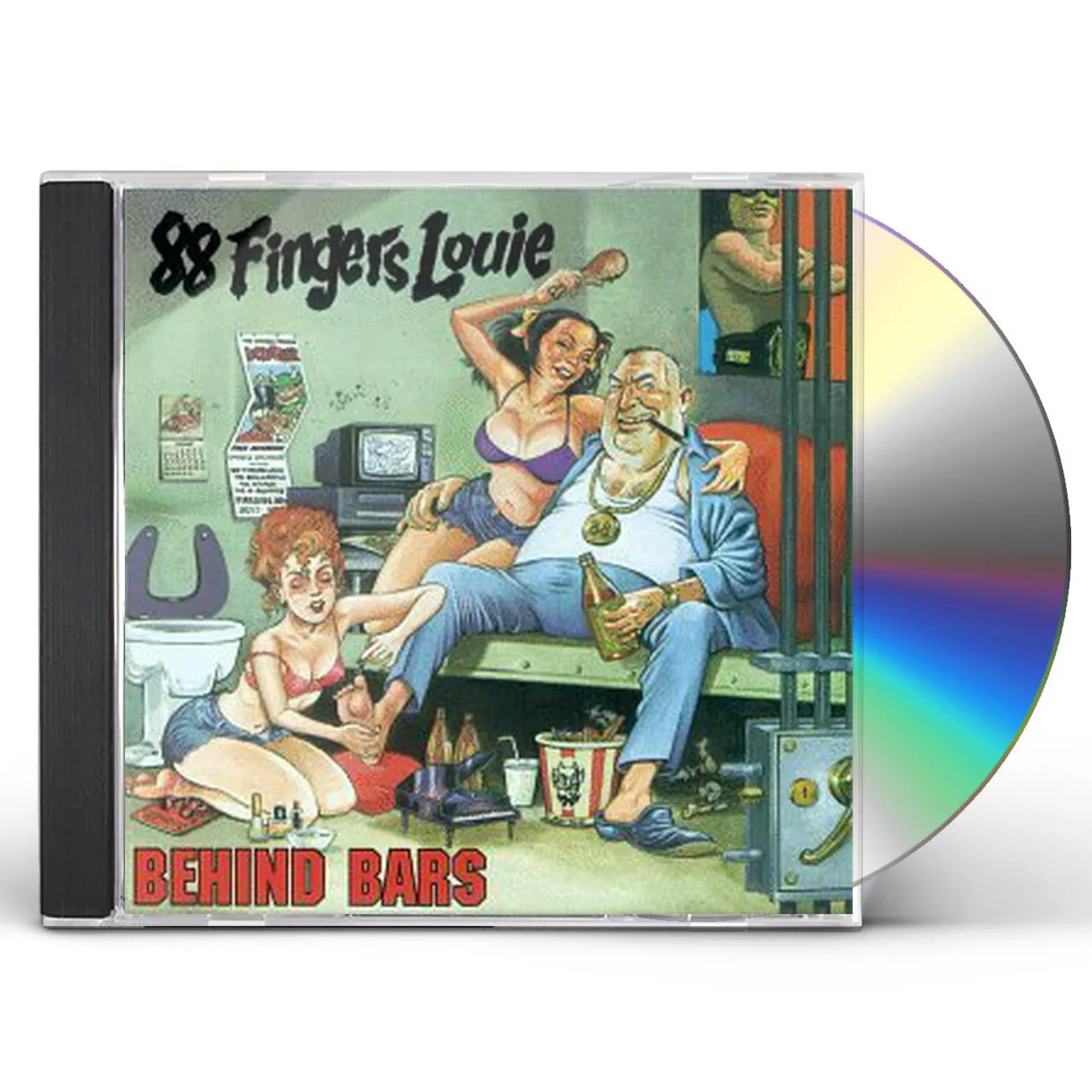 88 Fingers Louie BEHIND BARS CD