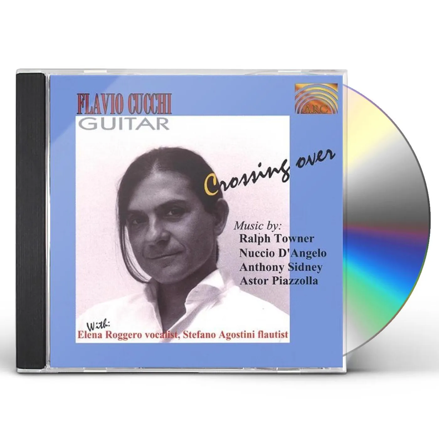 Flavio Cucchi CROSSING OVER TOWNER DANGELO SIDNEY PIAZZOLLA CD