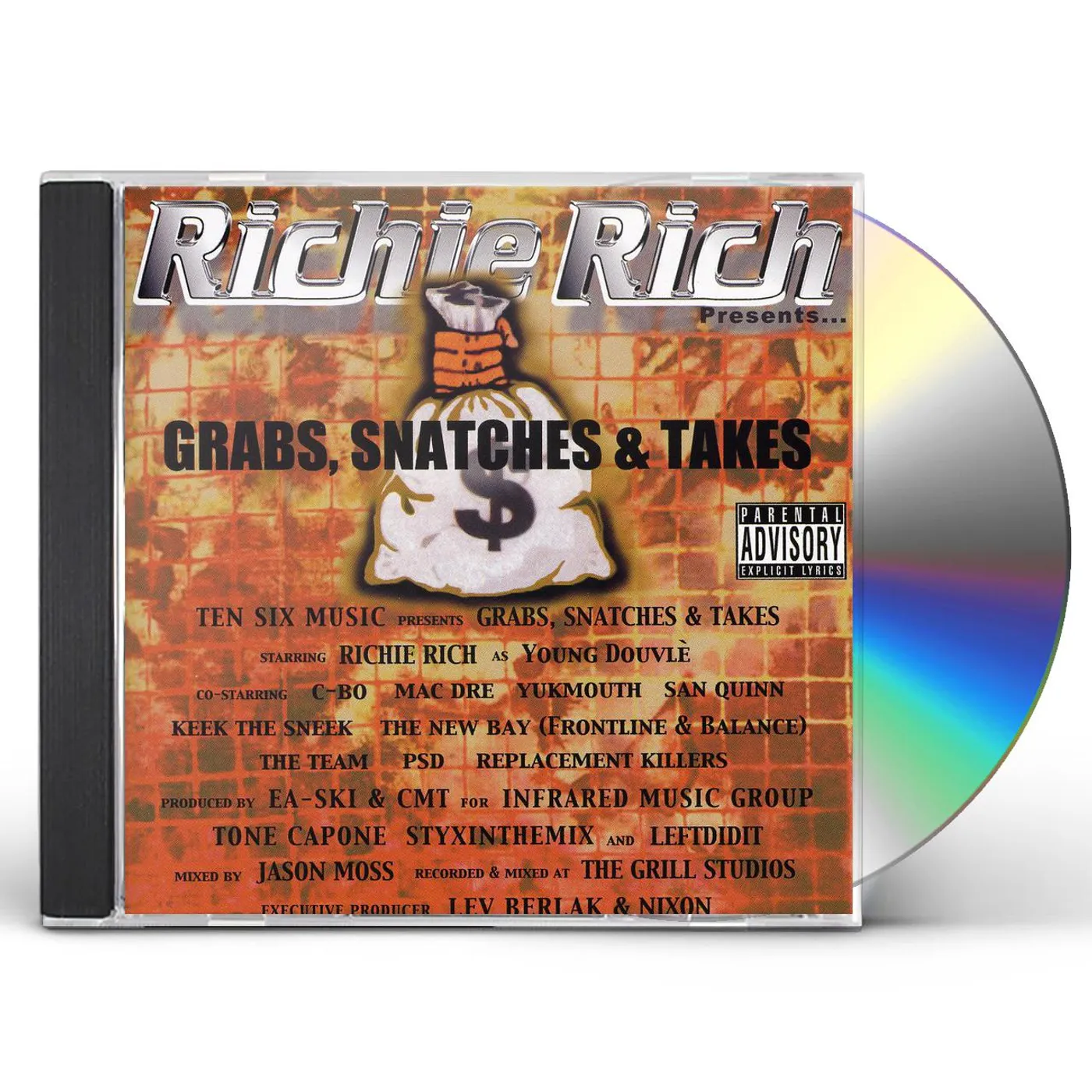 Richie Rich GRABS SNATCHES & TAKES CD