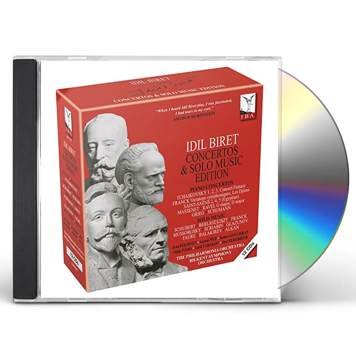 Pyotr Ilyich Tchaikovsky   COMPLETE CONCERTOS & SOLO MUSIC EDITION CD