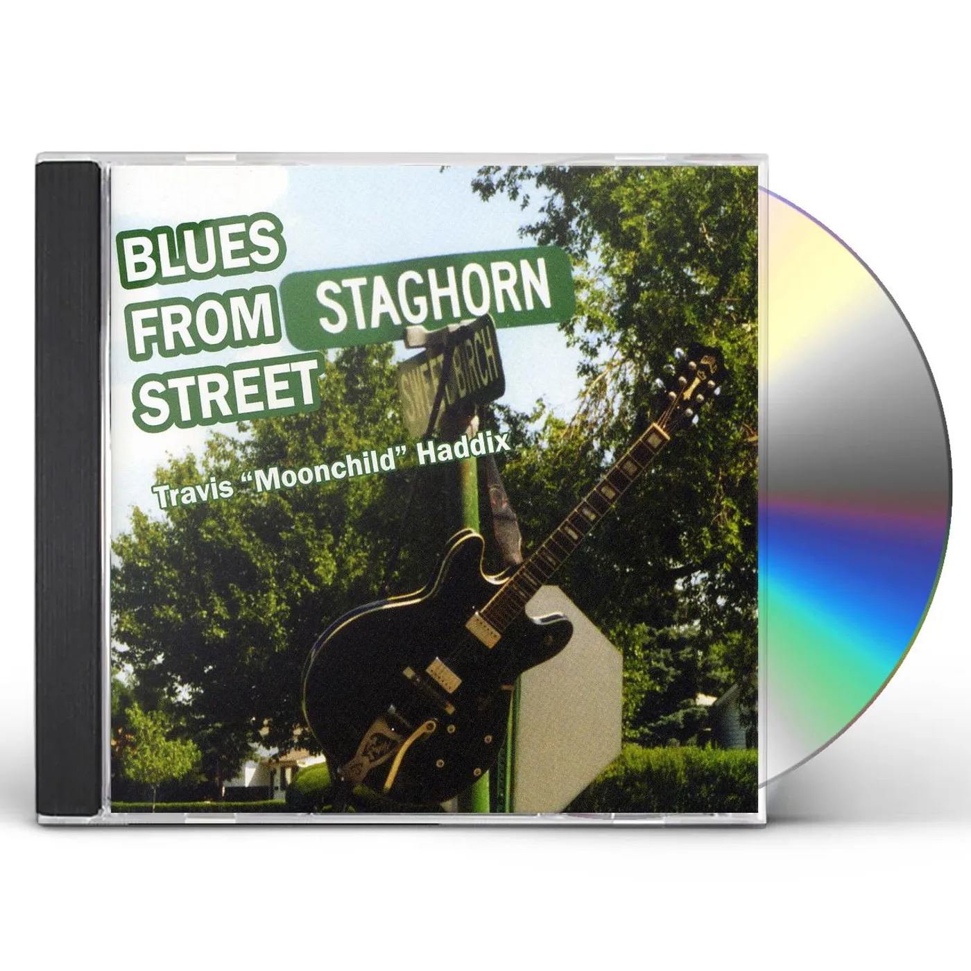 Travis Haddix BLUES FROM STAGHORN STREET CD