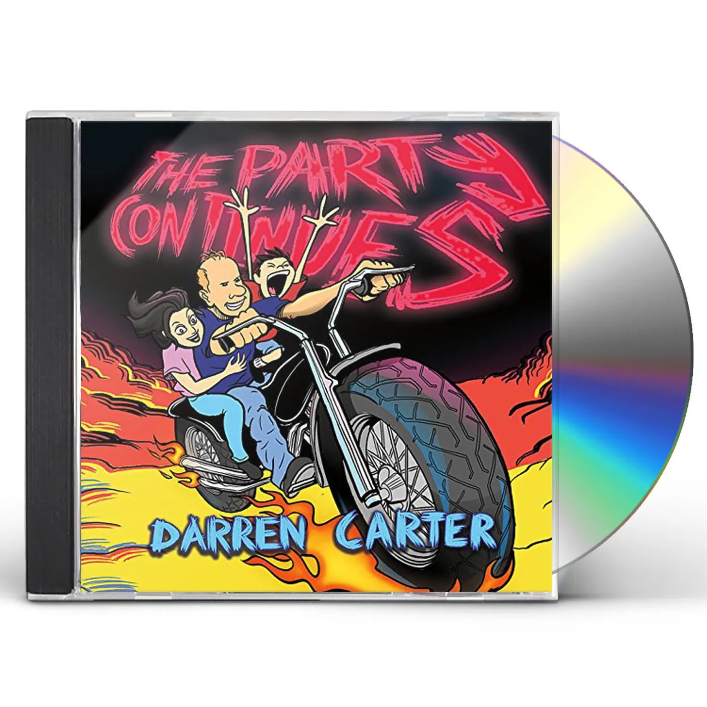 Darren Carter PARTY CONTINUES (LIVE) CD