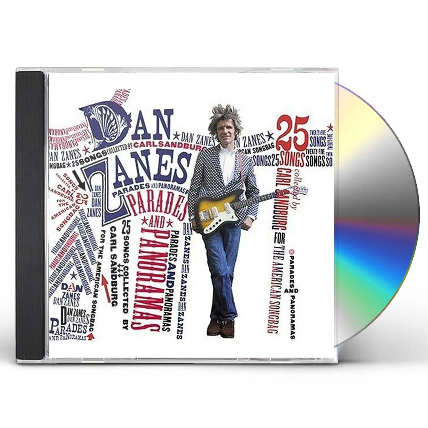 Dan Zanes PARADES & PANORAMAS: 25 SONGS COLLECTED BY CARL SA CD