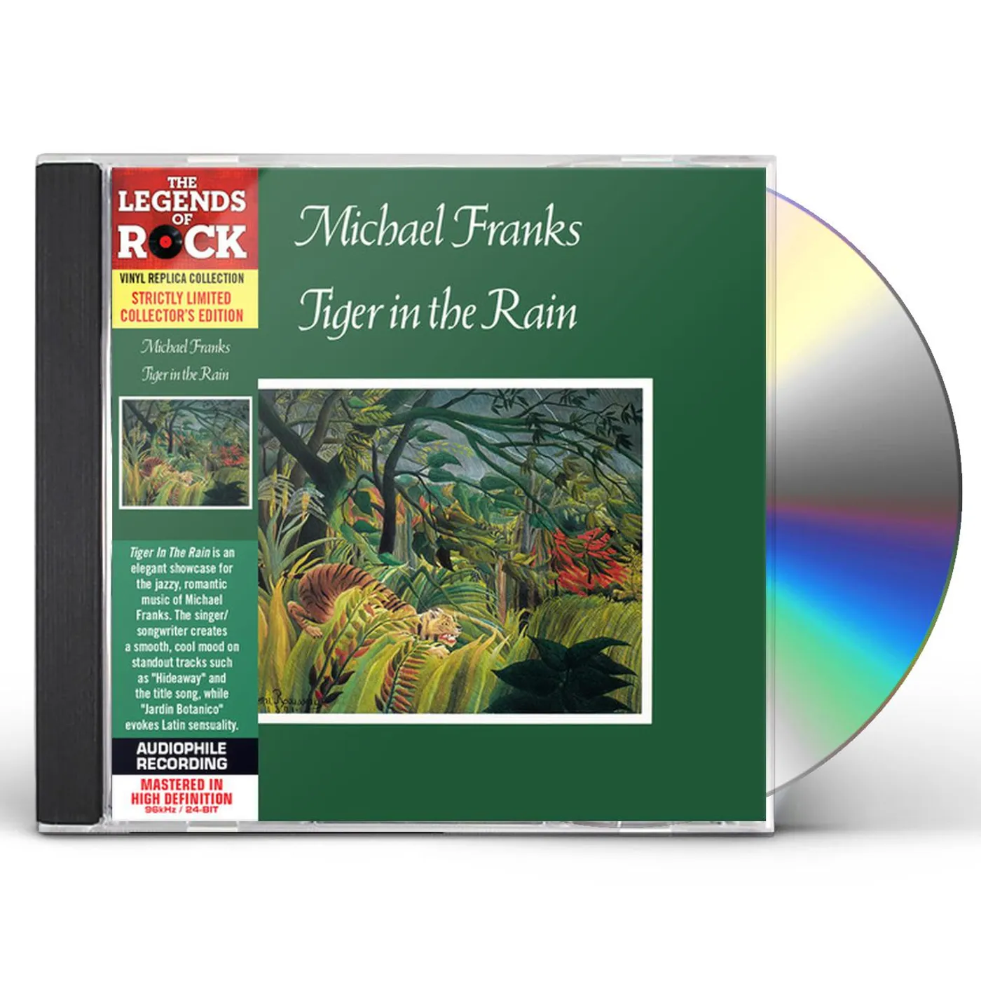 Michael Franks TIGER IN THE RAIN CD