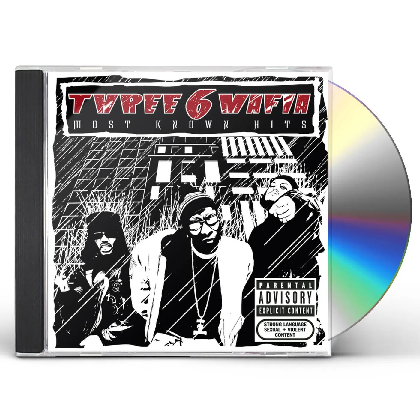 Three 6 Mafia MOST KNOWN HITS CD