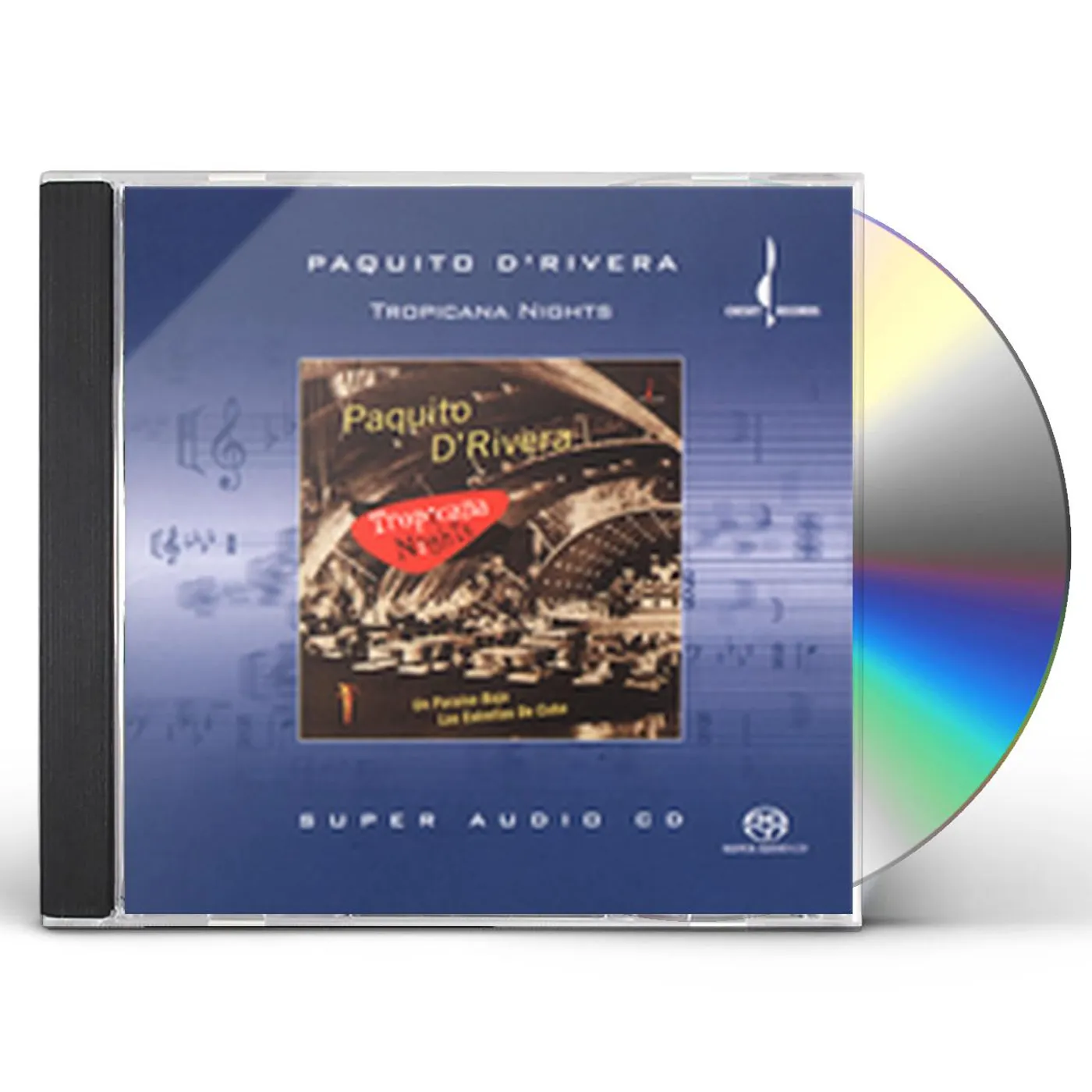 Paquito D'Rivera TROPICAL NIGHTS CD Super Audio CD