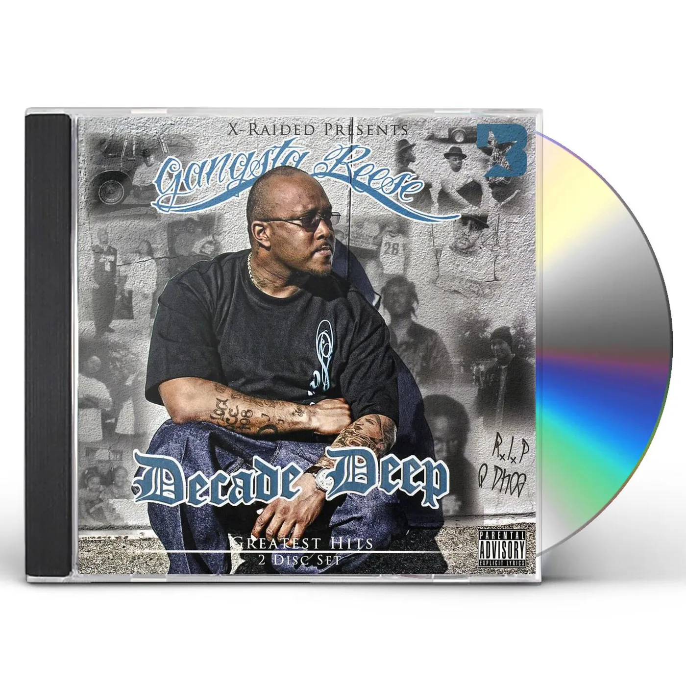 Gangsta Reese DECADE DEEP CD