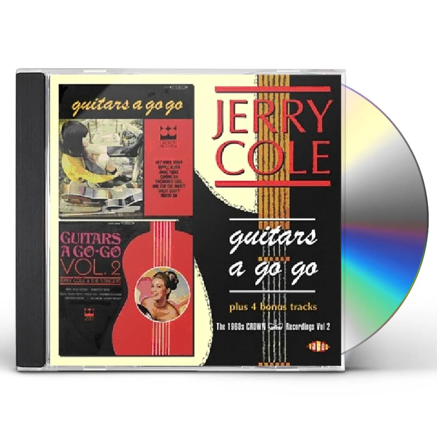 Jerry Cole GUITARS A GO GO: 1960'S CROWN RECORDINGS 2 CD