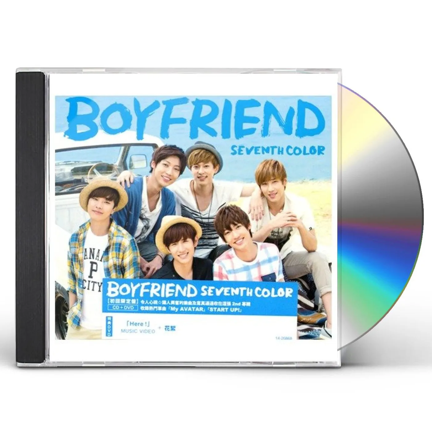 BOYFRIEND SEVENTH COLOR CD