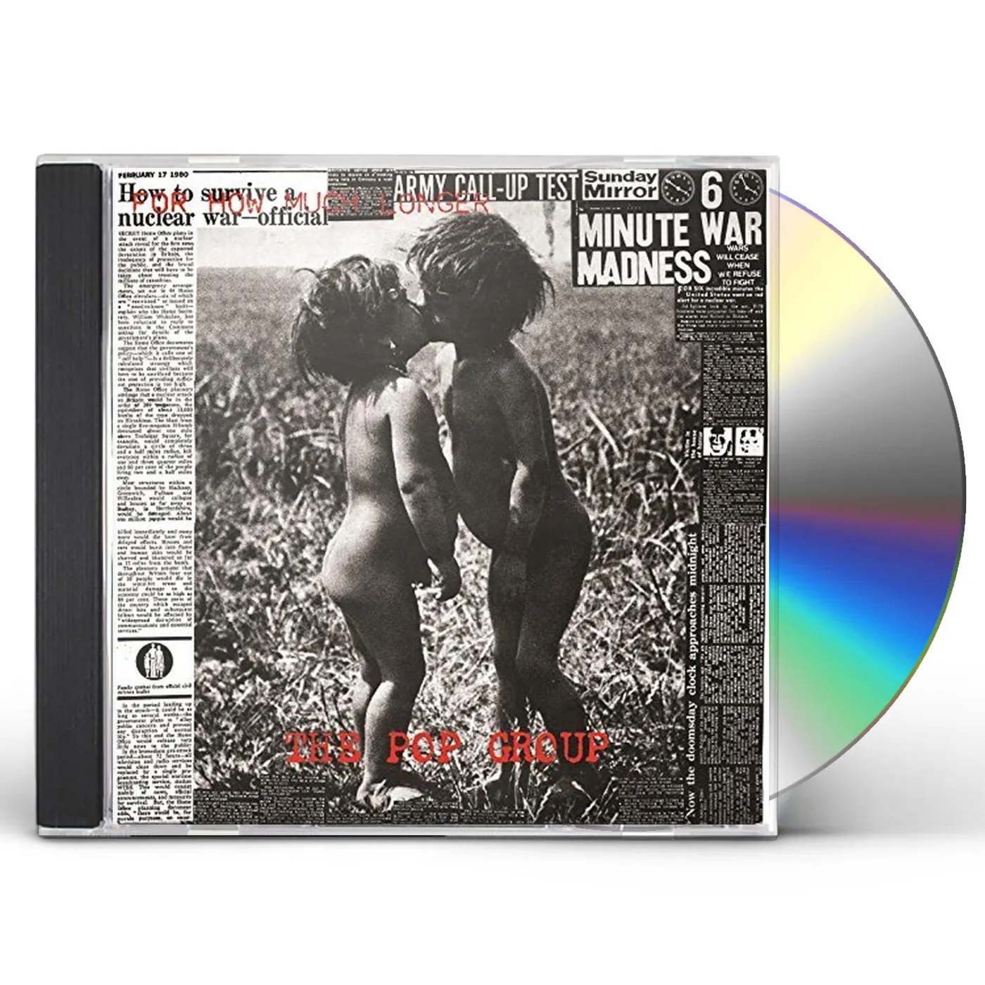 The Pop Group FOR HOW MUCH LONGER DO WE TOLERATE CD