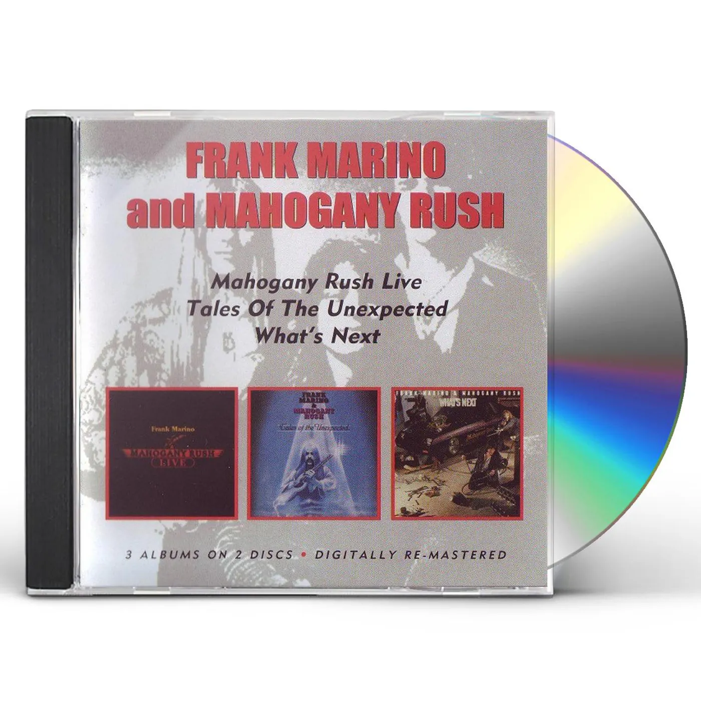 Frank Marino & Mahogany Rush LIVE / TALES OF THE UNEXPECTED / WHAT'S NEXT (REMASTERED) CD