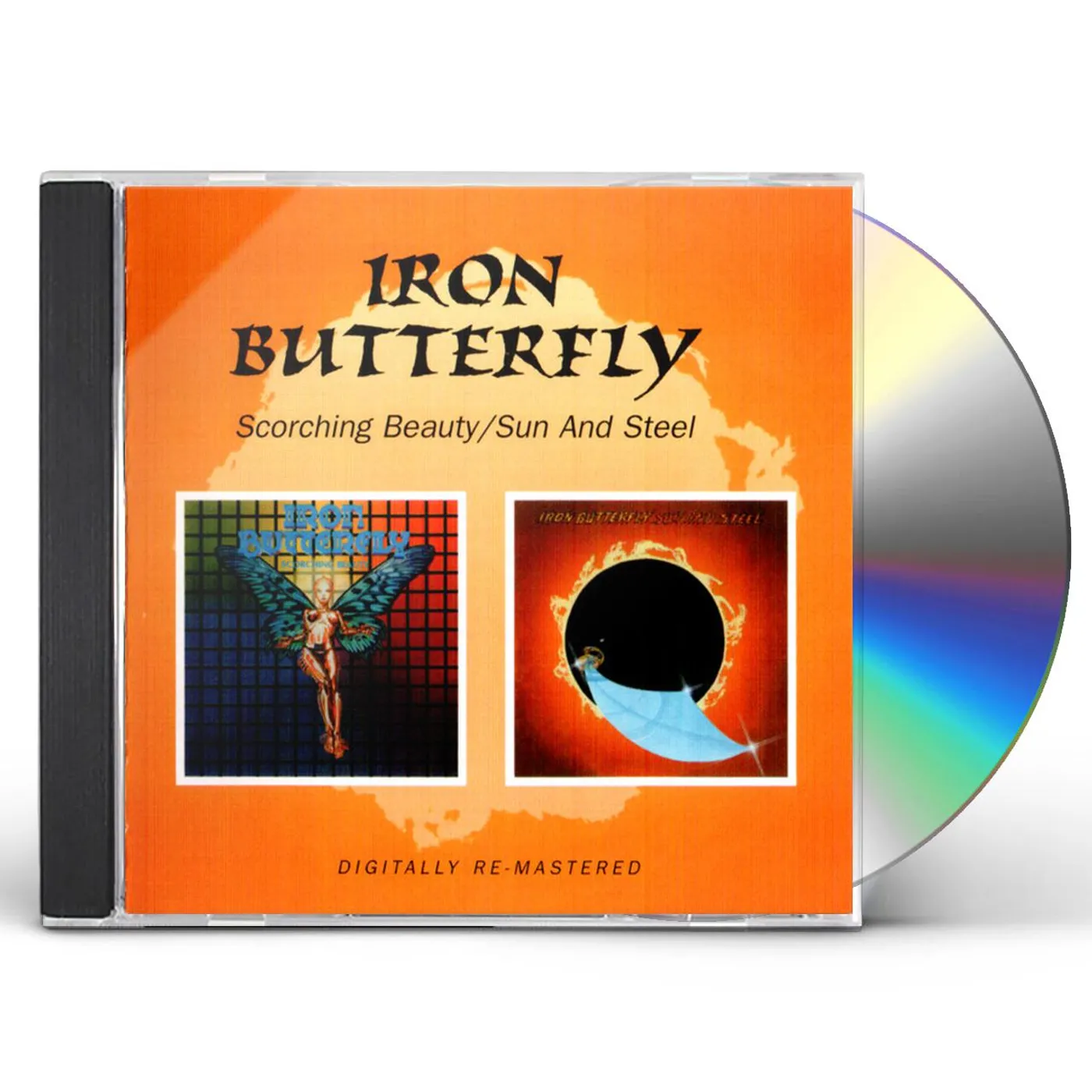 Iron Butterfly SCORCHING BEAUTY / SUN & STEEL (REMASTERED) CD