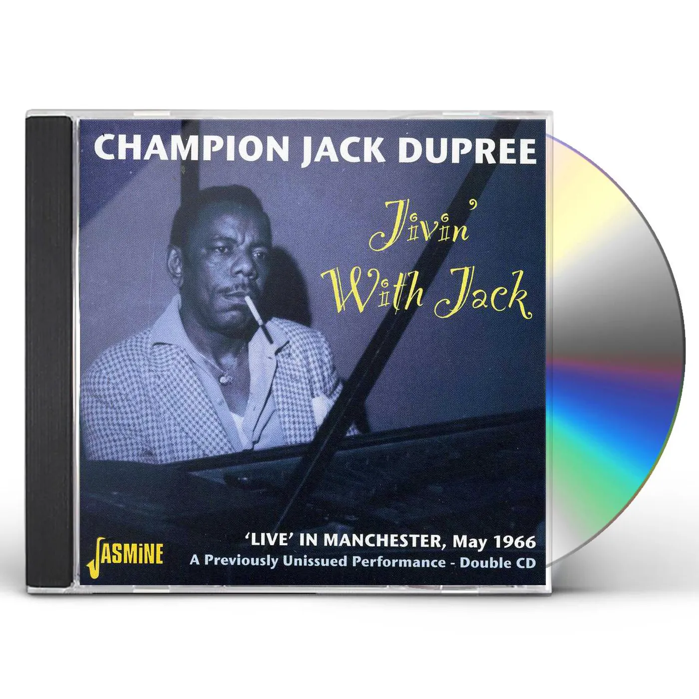 Champion Jack Dupree JIVIN WITH JACK: LIVE IN MANCHESTER MAY 1966 CD