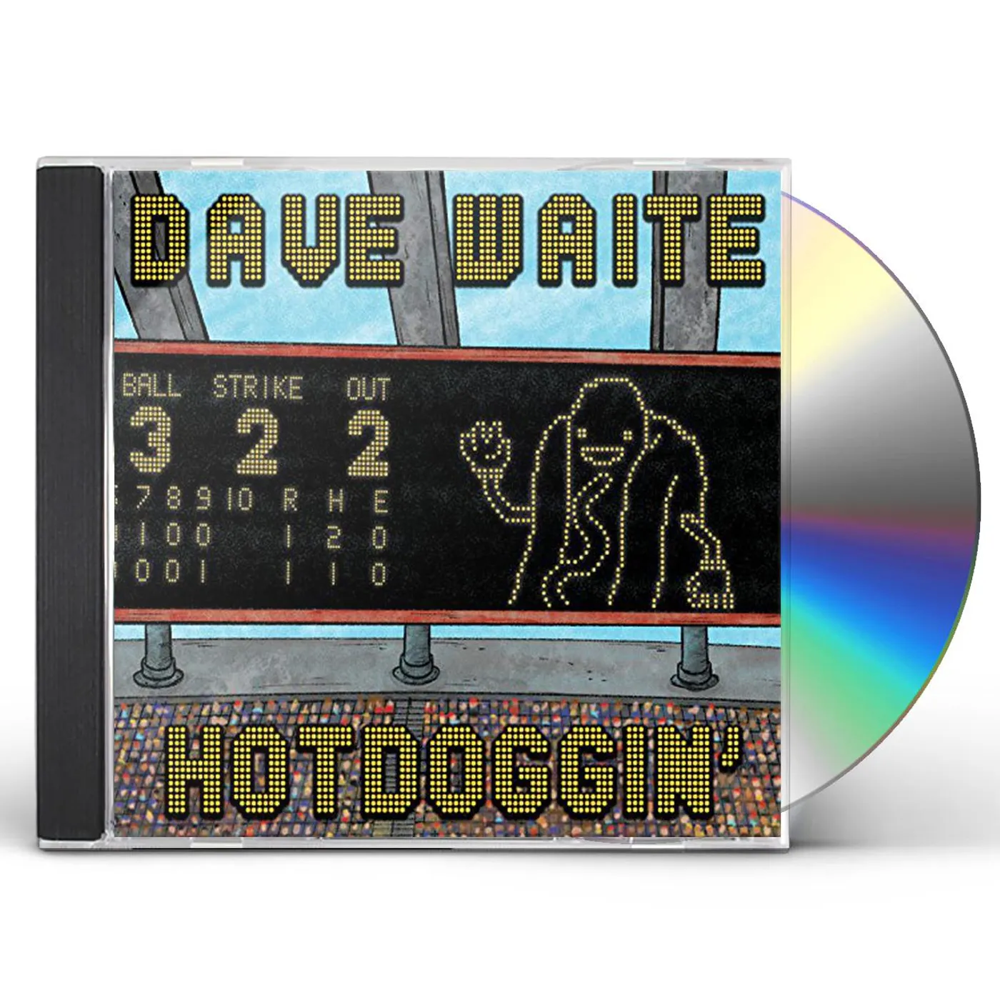 Dave Waite HOTDOGGIN CD